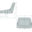 GRANIT PVC ülés 25270289