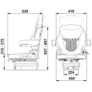 GRAMMER mechanikus rugózású ülés 2401289044