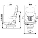 GRAMMER légrugós ülés 2401081366