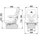 GRAMMER légrugós ülés 2401288546