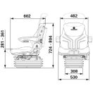 GRAMMER légrugós ülés 2401288547