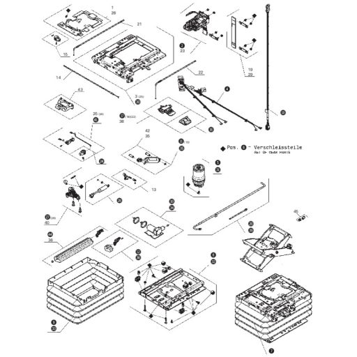 GRAMMER légrugós ülés 2401288547