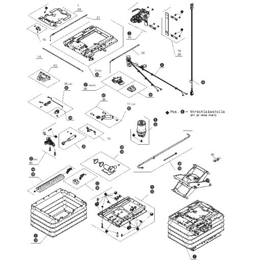 GRAMMER légrugós ülés 2401288545