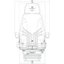 GRAMMER légrugós ülés 2402007666