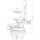 GRAMMER légrugós ülés 2402007666