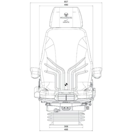 GRAMMER légrugós ülés 2402007777