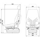 GRAMMER légrugós ülés 1203165