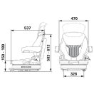 GRAMMER légrugós ülés 2401293477