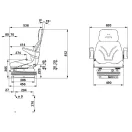 Seat légrugós ülés 00152015