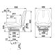 Seat légrugós ülés 00152021