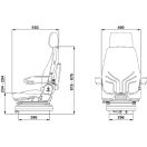 GRAMMER mechanikus rugózású ülés 2401047730