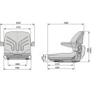 GRAMMER mechanikus rugózású ülés 1293150