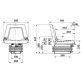 Seat mechanikus rugózású ülés 00152033