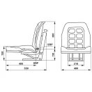 Longlife mechanikus rugózású ülés 00152408