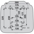 Longlife PVC ülés 00152612