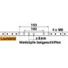 Késsor kaszapengékkel ESM 442490940 - 1420 mm