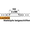 Késsor kaszapengékkel ESM 442510460 - 1370 mm