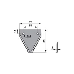 Kaszapange Köppl 00442207 - 83 mm