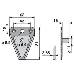 Kaszapange ESM 00442308 - 81 mm