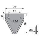 Kaszapange készlet Schröckenfux 0060110225 - 80 mm (25 db)