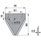 Kaszapange készlet Schröckenfux 0060110525 - 80 mm (25 db)