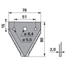 Kaszapange készlet Schröckenfux 0060110625 - 80 mm (25 db)