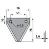 Kaszapange készlet Schröckenfux 0060113725 - 75 mm (25 db)