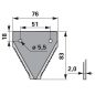Kaszapange készlet Schröckenfux 0060116825 - 83 mm (25 db)