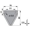 Kaszapange készlet Schröckenfux 0060131125 - 80 mm (25 db)
