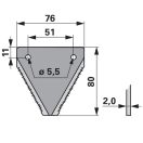Kaszapange készlet Schröckenfux 0060133225 - 80 mm (25 db)