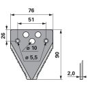 Kaszapange készlet Schröckenfux 0060135725 - 90 mm (25 db)