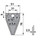 Kaszapange készlet Schröckenfux 0060135825 - 76 mm (25 db)
