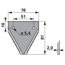 Kaszapange készlet Schröckenfux 0060140025 - 81 mm (25 db)