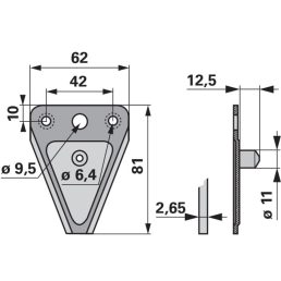 Kaszapange ESM 00633262 - 81 mm