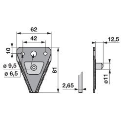Kaszapange ESM 443440991 - 81 mm