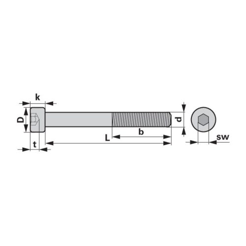 Rögzítőcsavar 00902539 - M8 x 16 mm