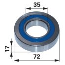 Futógörgő Krone 647930319.0F