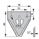 Schumacher 1096606 Kaszapenge Pro-Cut 14tpi finomrecés (25 db)