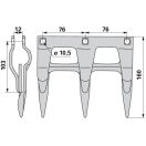 Schumacher kaszaujj 1650301, 12mm, fekete