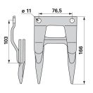 Schumacher kaszaujj 1070201CF, 14 mm, piros