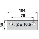 Schumacher 1701201 Vezetősín, 5x104 mm