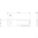 Szecskázókés HF 525525319/25 (25 db)