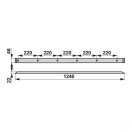 Fa vezetőléc John Deere 525Z37428