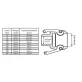   Camlock csatlakozó B típusú külső menettel 1 1/4" - 1 1/4" menet (Rozsadamentes acél)