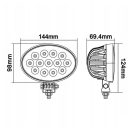 Gopart Fényvető LED munkalámpa ovális alakú 3510 lm 39 W