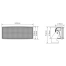 Gopart Fényvető LED munkalámpa téglalap alakú 3800 lm 42 W