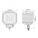 Gopart Spot LED munkalámpa négyzet alakú 4000 lm 48 W