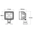 Gopart Ultraszéles fényvető LED munkalámpa négyzet alakú 5600 lm 60 W
