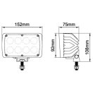 Gopart Fényvető LED munkalámpa téglalap alakú 4000 lm 40 W