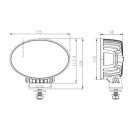 Gopart Fényvető LED munkalámpa ovális alakú 3500 lm 36 W